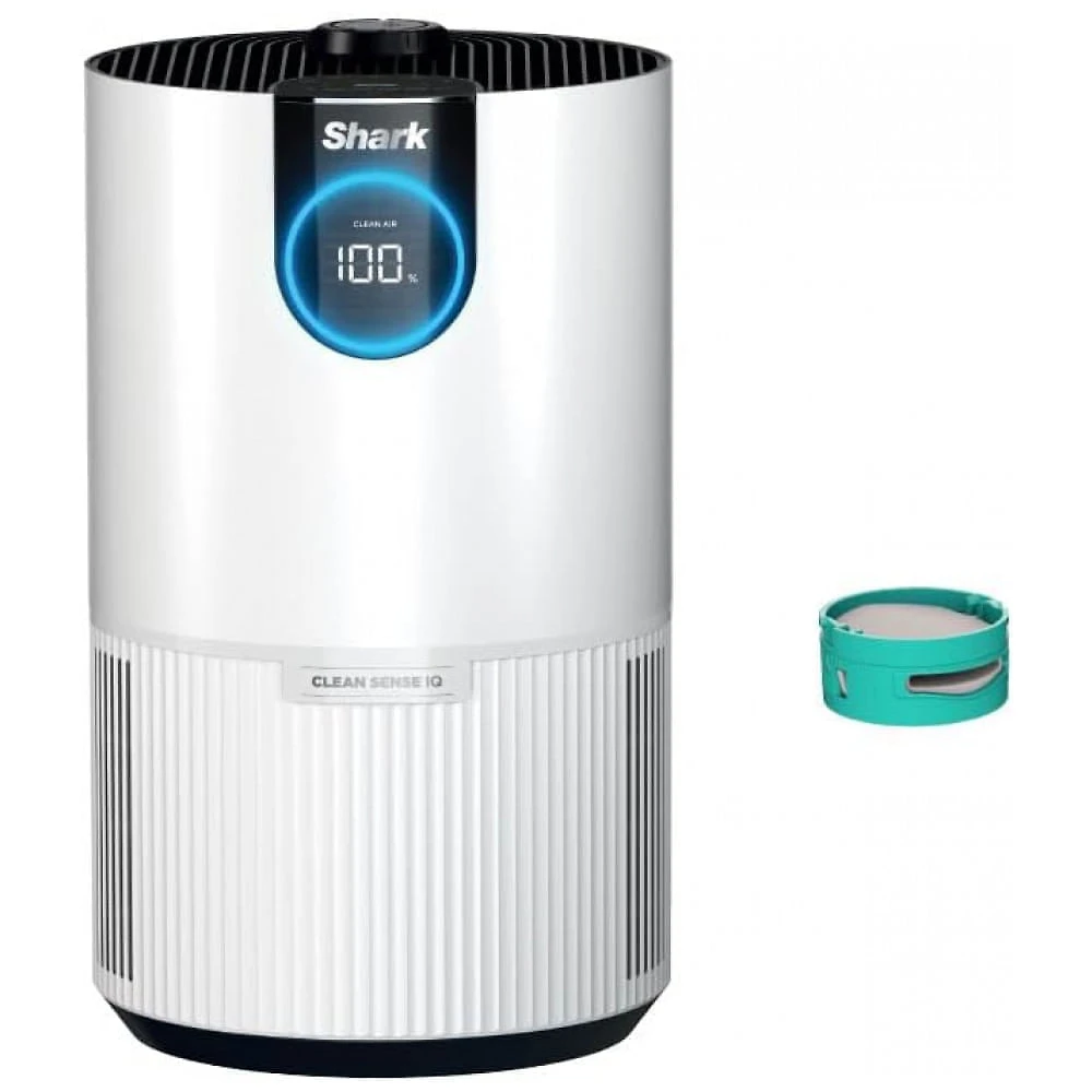 Purificador de Ar Shark HP132 Clean Sense com Tecnologia Neutralizadora de Odores, Filtro HEPA, 46m², Ambiente Pequeno, Quarto, Escritório