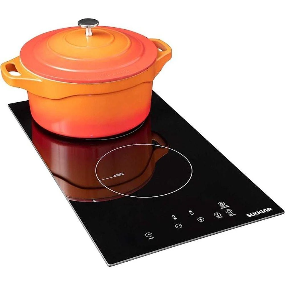 Cooktop De Indução 2 Zonas De Aquecimento Suggar 220V