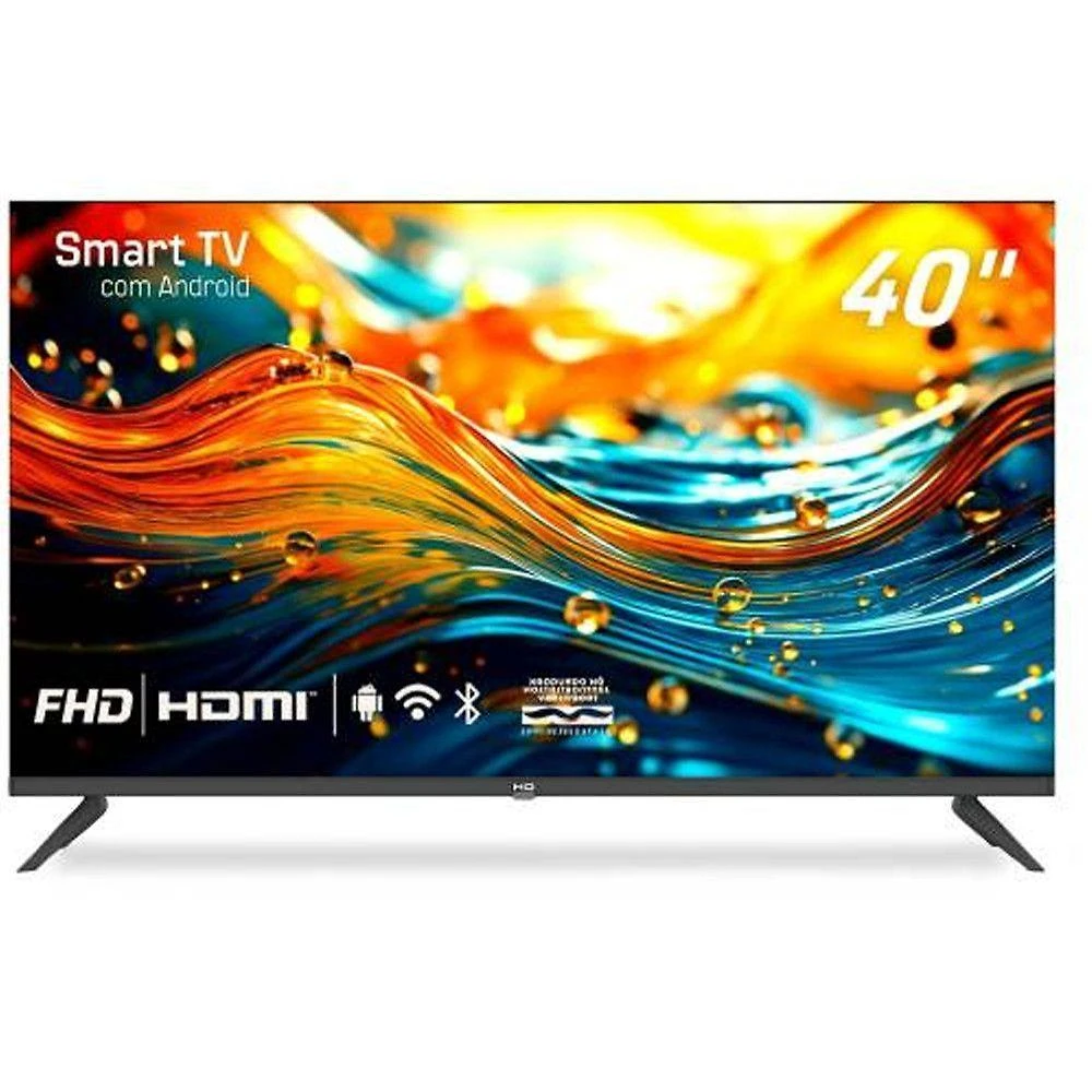 Smart TV HQ HQS40NKHM 40 Polegadas Full HD LED Preto