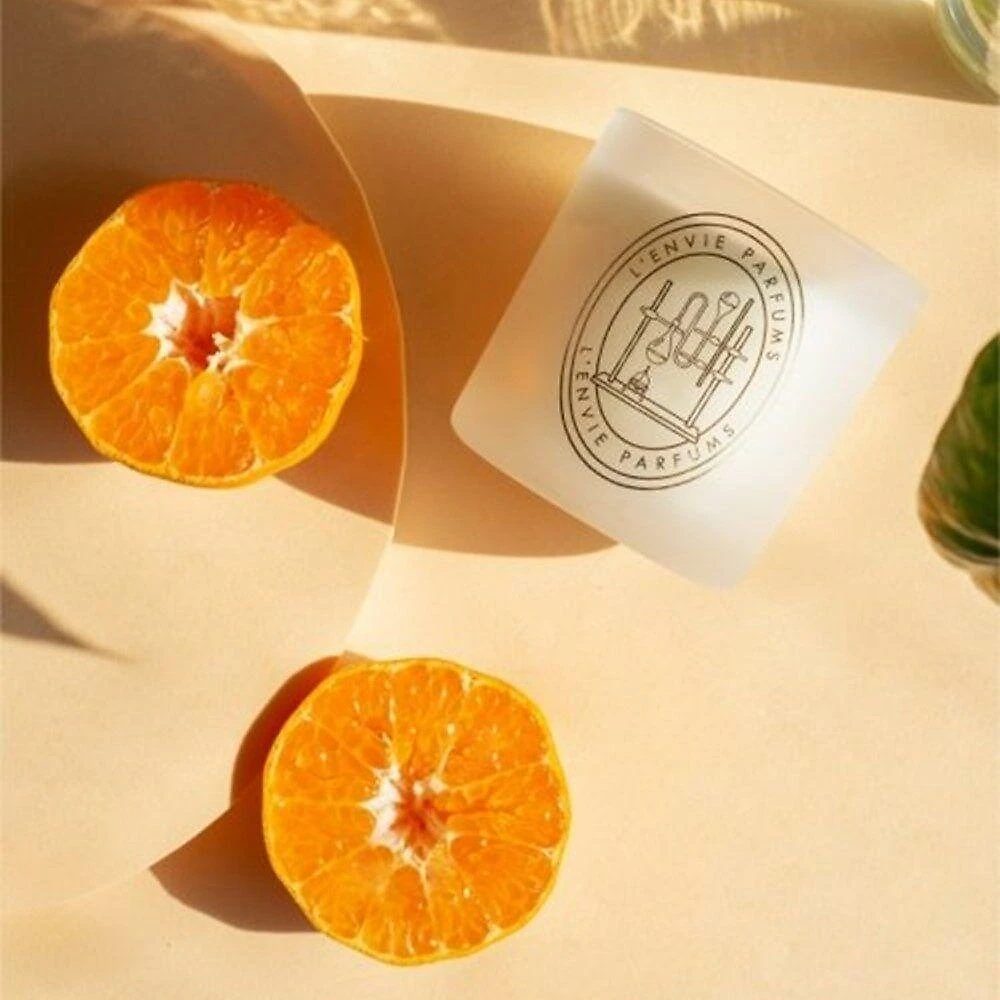 Vela Perfumada Mandarina Ceylon Lenvie 210g