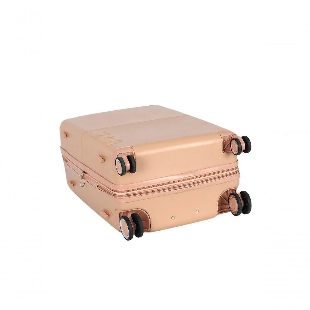 Mala de Viagem Grande Abs com Rodas 360 Zíper Katerini 2.0 Pink Up4you
