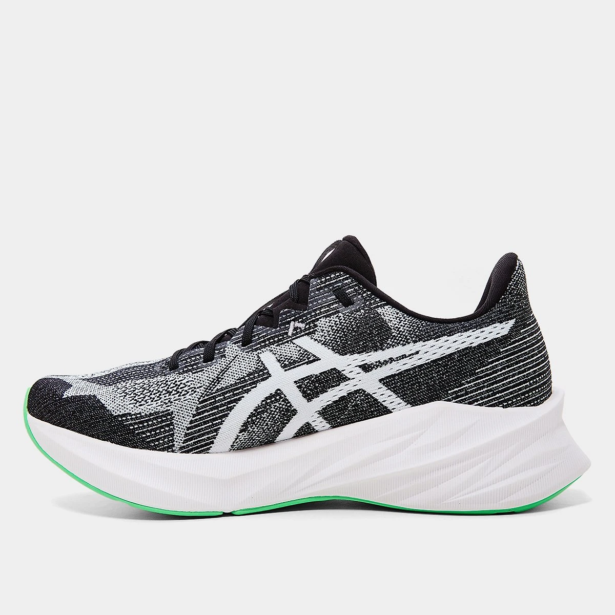 Miniatura Tênis Asics Dynablast 5 Masculino Preto+Branco - 39