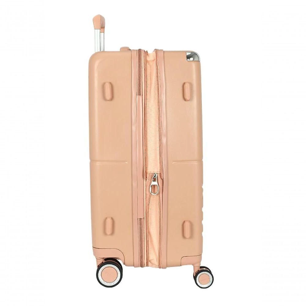 Mala de Viagem Grande Abs com Rodas 360 Zíper Katerini 2.0 Pink Up4you
