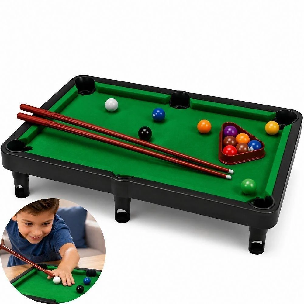 Mesa de Sinuca Infantil Mesa Bilhar com Pezinho de Mesa Chao Desmontavel Portatil Yeet