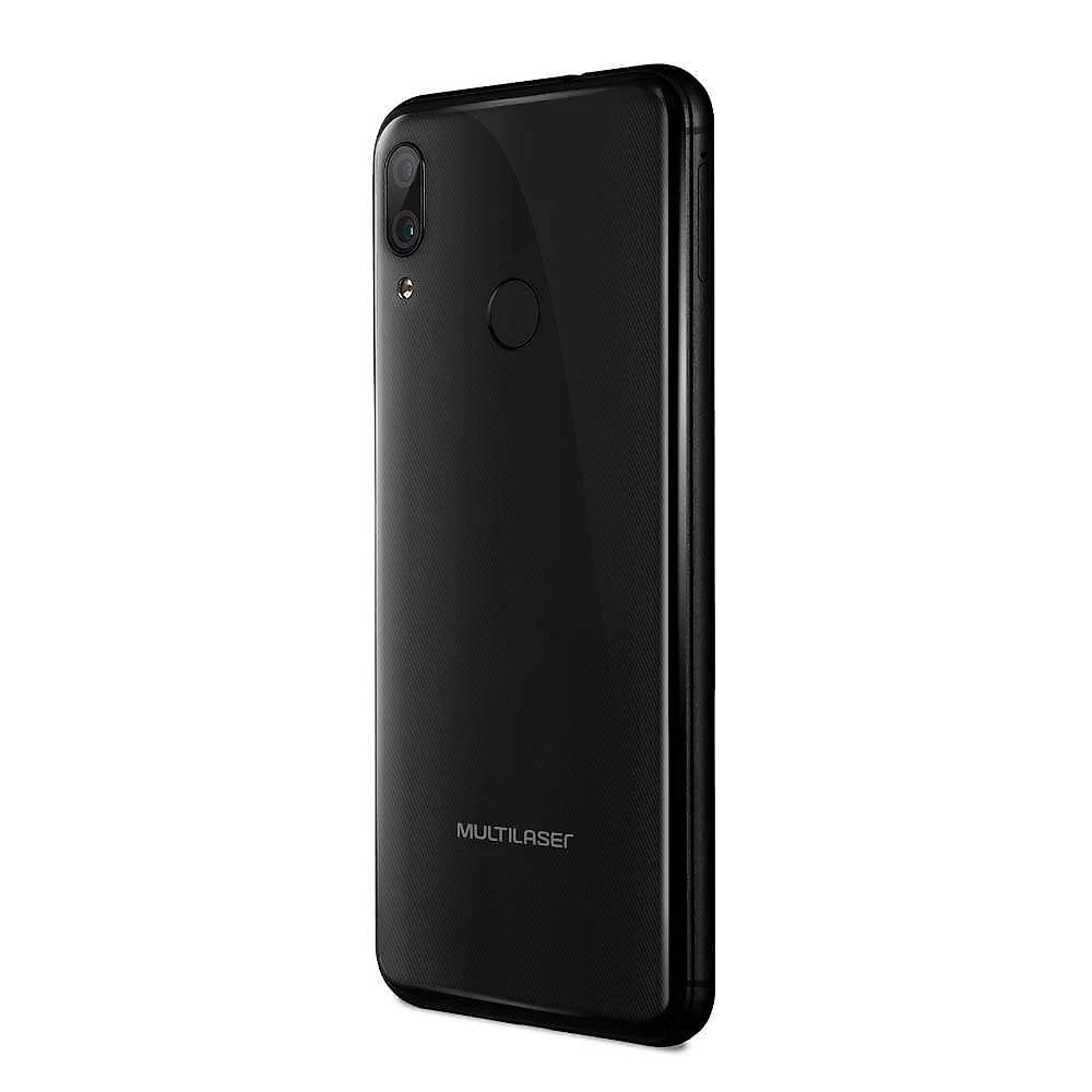 Smartphone multilaser g pro 32gb 4g 2gb ram tela 6,1 pol ips câm, dupla 13mp+2mp preto - p9097out [reembalado] preto