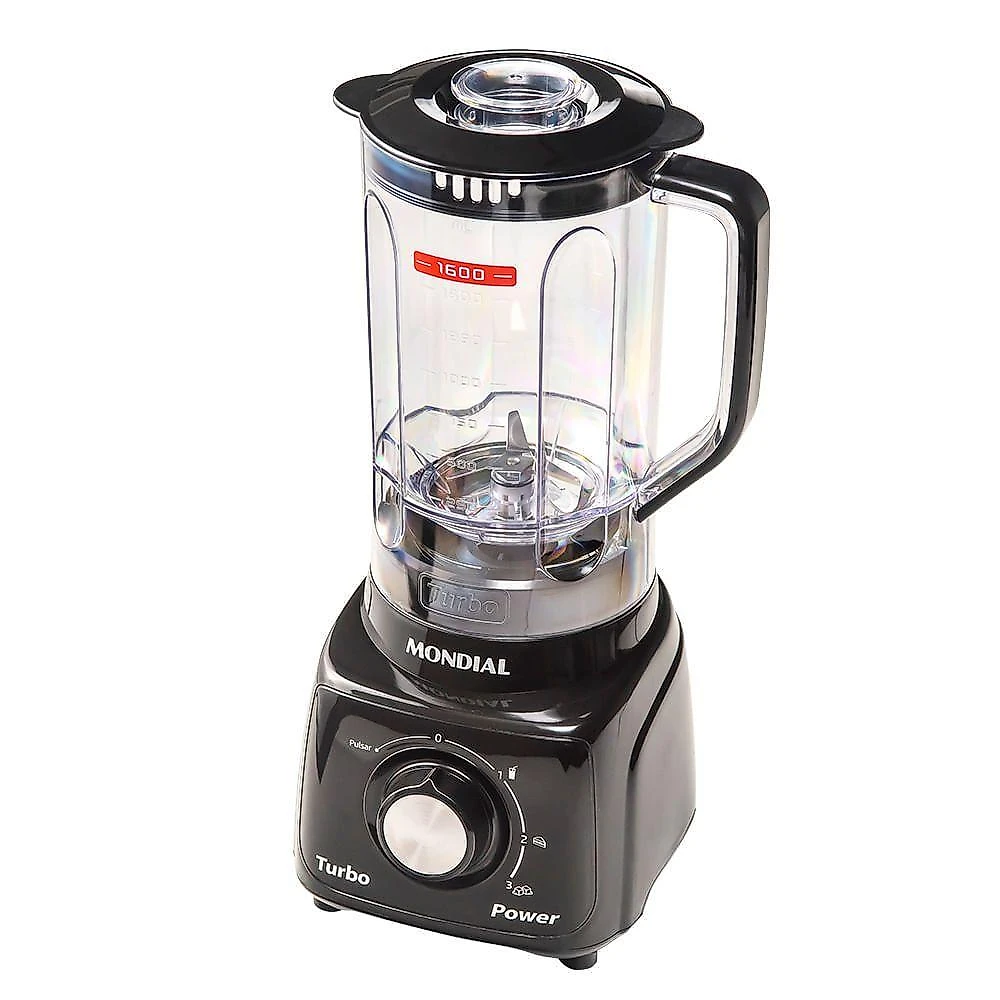 Liquidificador Mondial Turbo Power L-99-fb Liquidificador-127v-preto 110V