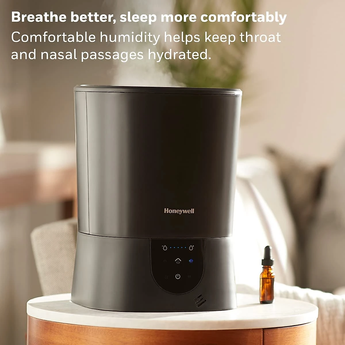 Honeywell Umidificador Ultrassônico Portátil 15L até 24H 11 0V Preto