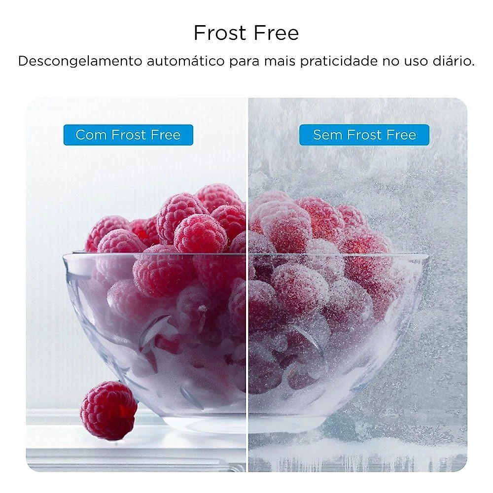 Freezer Vertical Midea MDRU255FFA013 Frost Free 174L Inverter Branco Bivolt