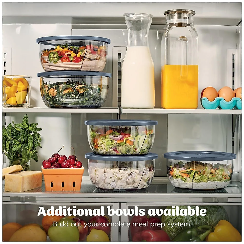 Ninja PREPi 5-in-1 Prep Store System. Crinkle. Slice. Shred. PN301BK1 Black