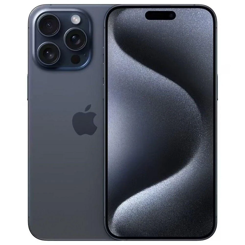(Usado) iPhone 15 Pro Max Apple Titânio Azul, 256GB