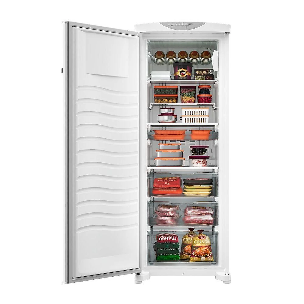 Freezer Vertical Brastemp BVR28PB Frost Free 276L Branco 110V