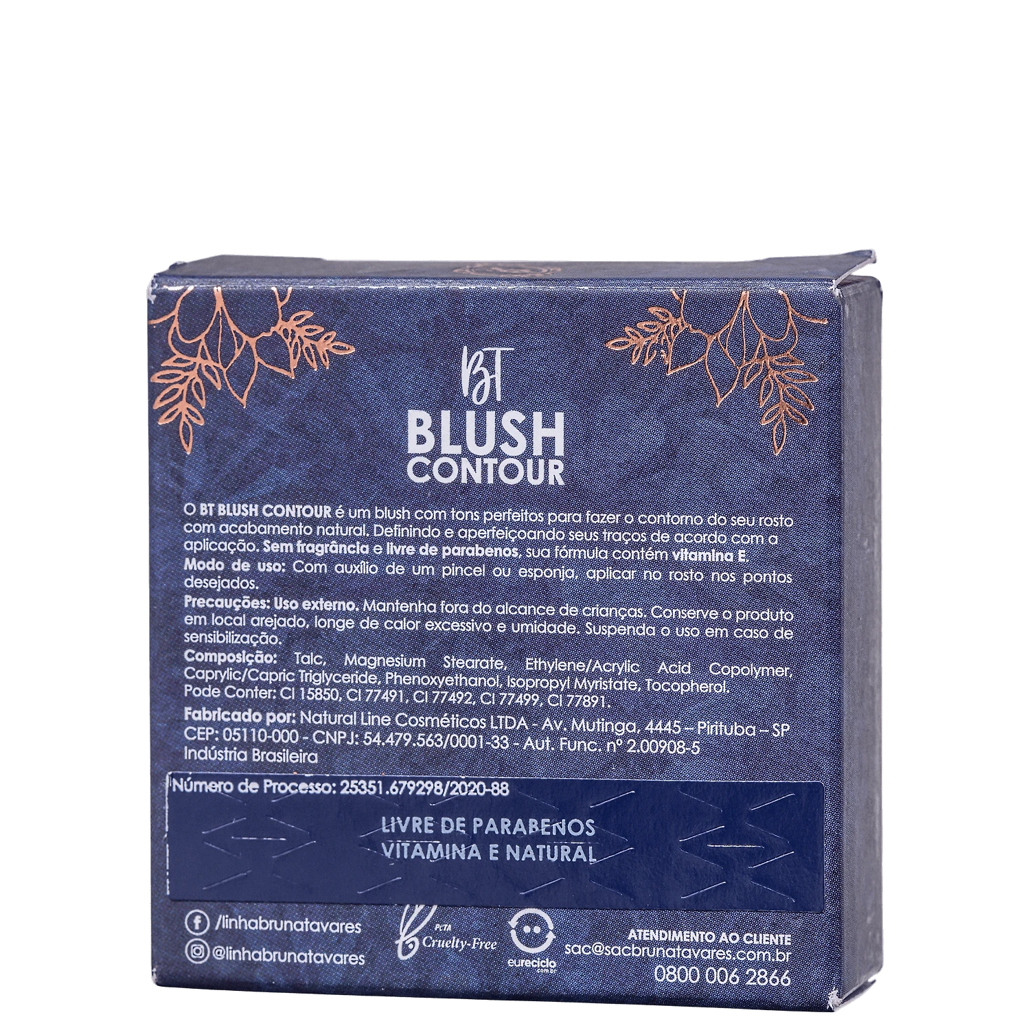 Miniatura Bruna Tavares BT Blush Contour Choco Dream - Contorno 5g