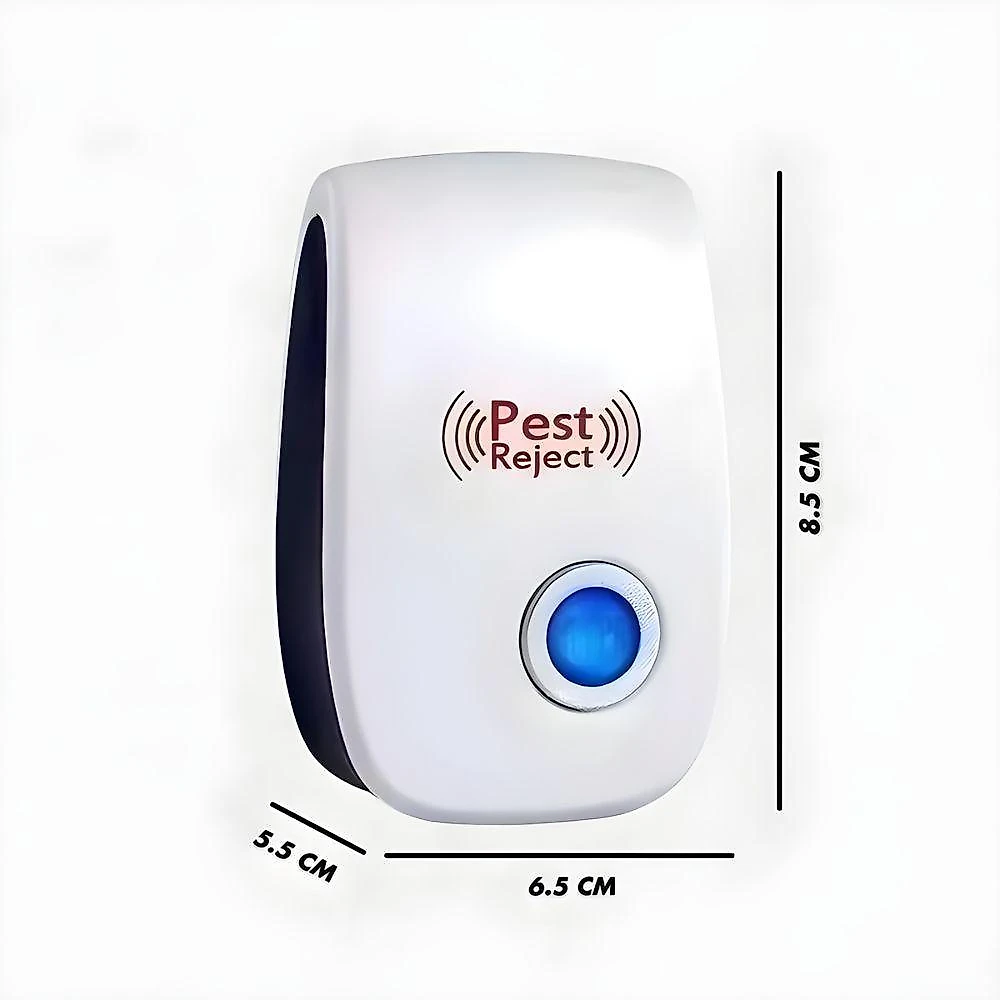 Repelente Eletrônico Bivolt Controle de Pragas Ultrassônico Ecológico 110V-220V Utimix webcontinental-7891790433283