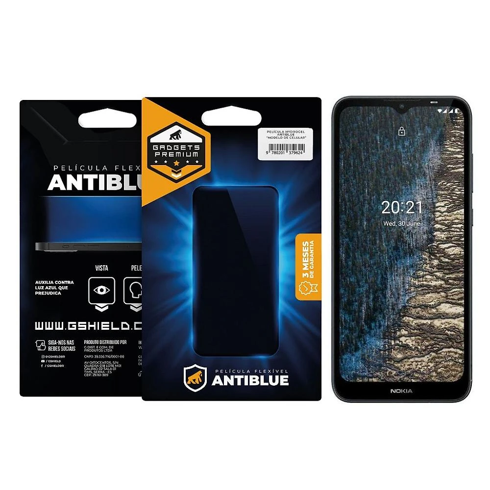Película para Nokia C20 - AntiBlue - Gshield