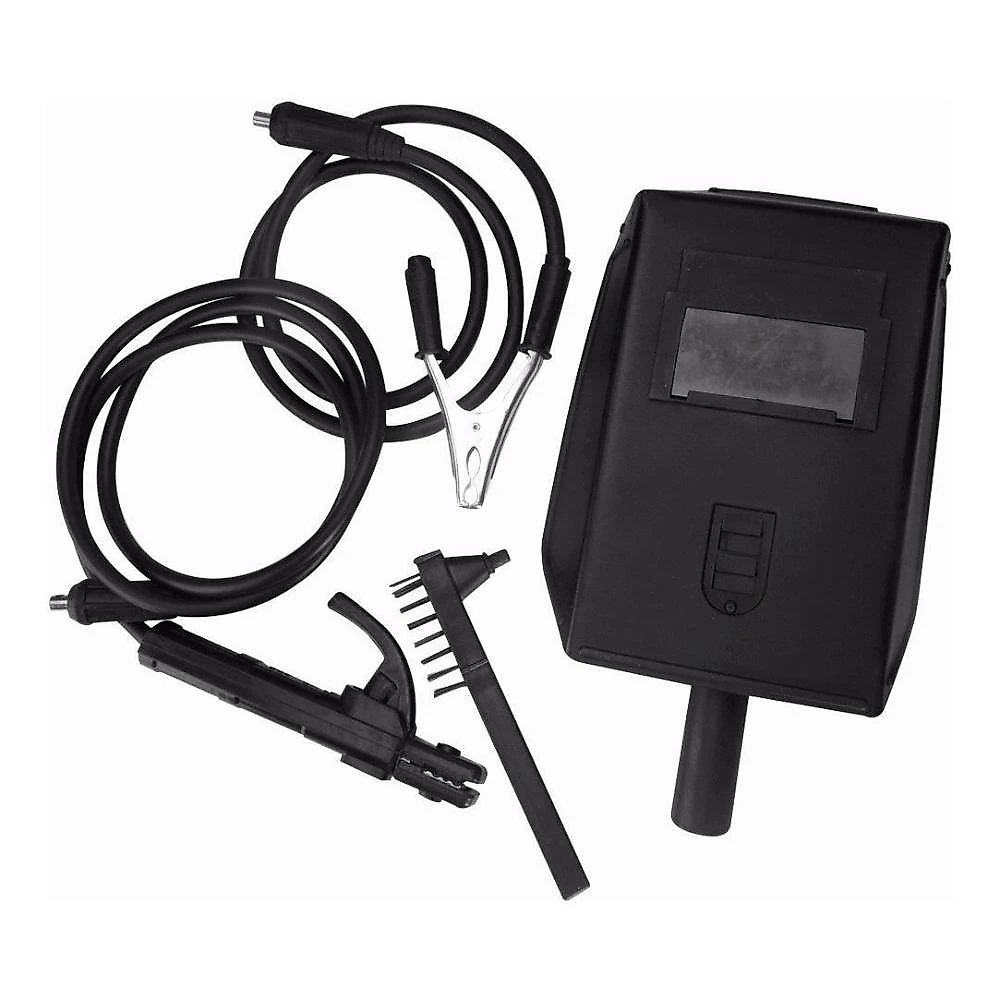 Kit Maquina de Solda Inversora Multiprocessos MIG MAG MMA TIG Bivolt LIFT-255 USK + Máscara de Solda Automática