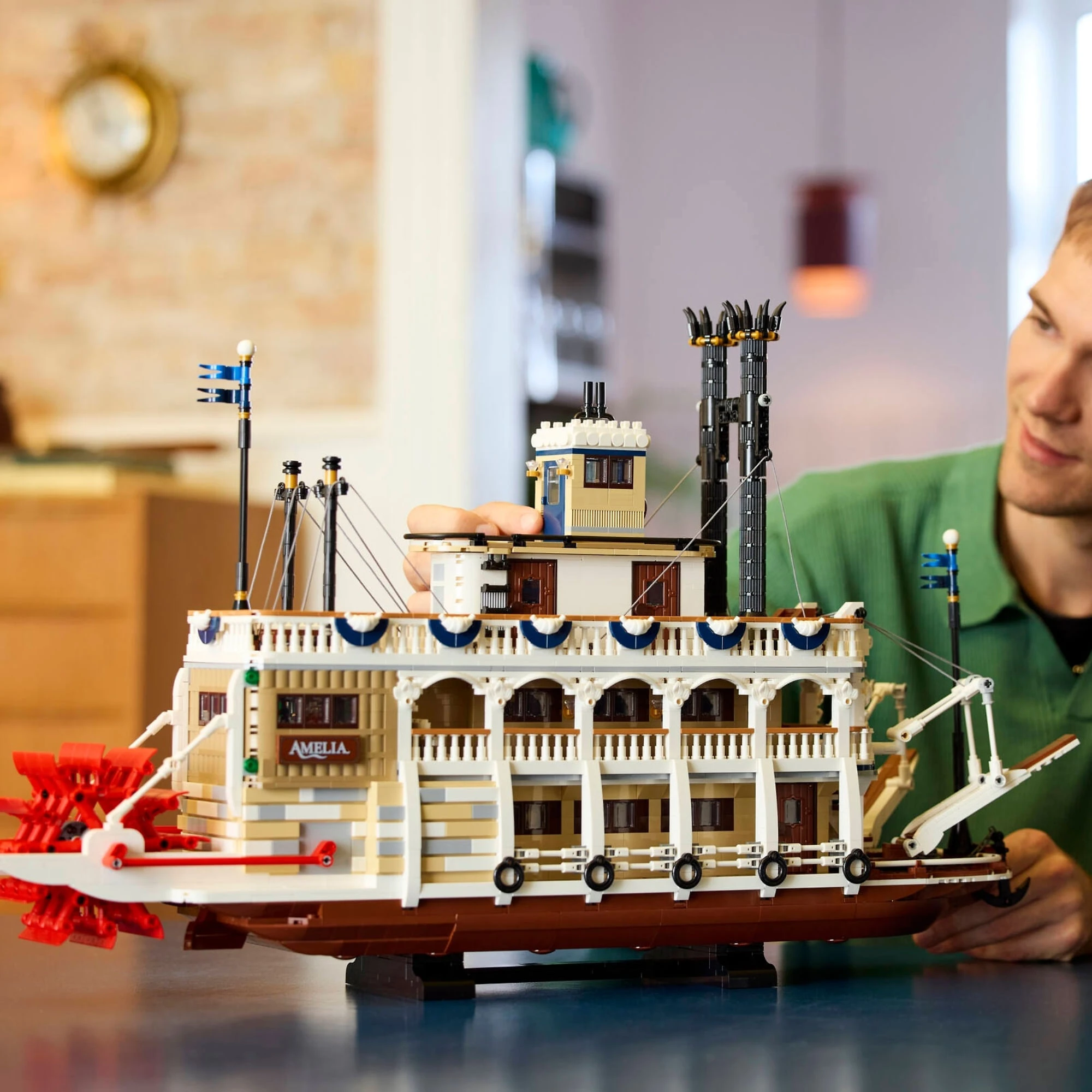 LEGO® Ideas - Barco Fluvial a Vapor