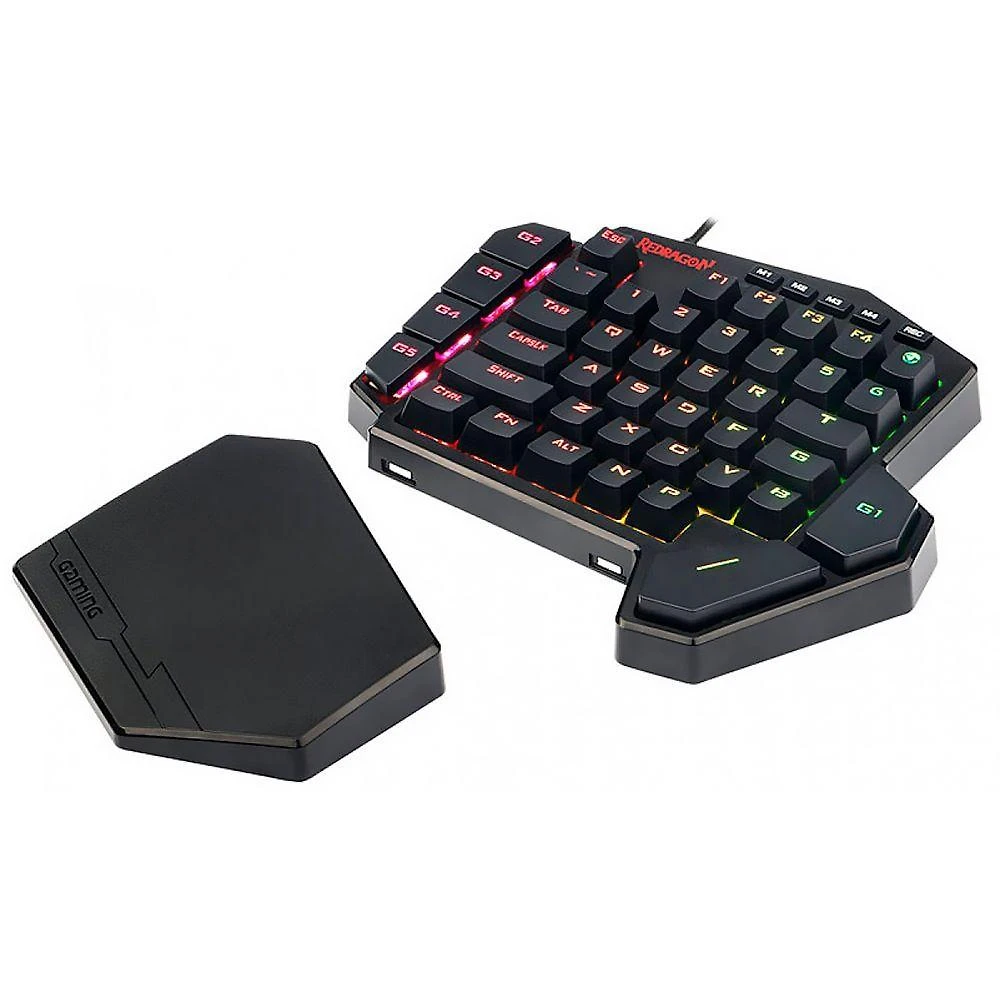Teclado Gamer Mecânico K585RGB Diti Switch Blue RGB Preto Redragon
