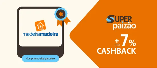 MADEIRAMDEIRA COM ATÉ 7% DE CASHBACK