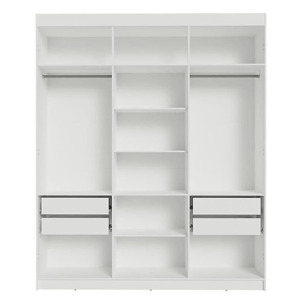 Guarda-roupa Closet 4 Gavetas 180 Cm Venus Madesa Branco