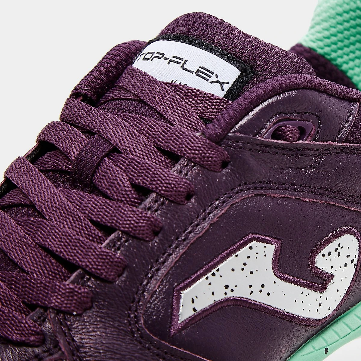 Chuteira Futsal Joma Top Flex  Unissex Vinho+Verde - 34