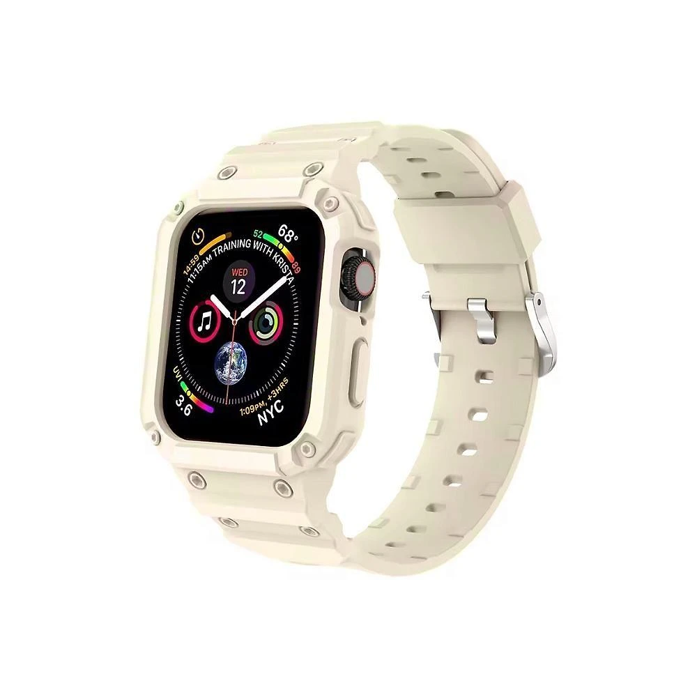 Pulseira para Apple Watch Gshield Survivor 42 44 45 46 49mm em Silicone para Smartwatch