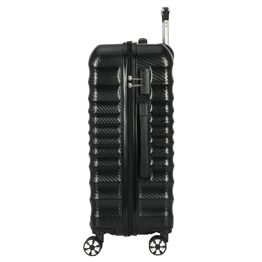 Mala Bordo 10kg De Mão Viagem Expansiva Policarbonato Rodas Duplas 360º - Colorado - Polo King Preto