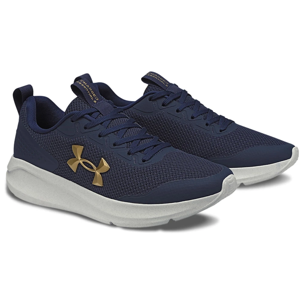 Miniatura Tênis de Corrida Unissex Under Armour Charged Essential 2 Azul - 34