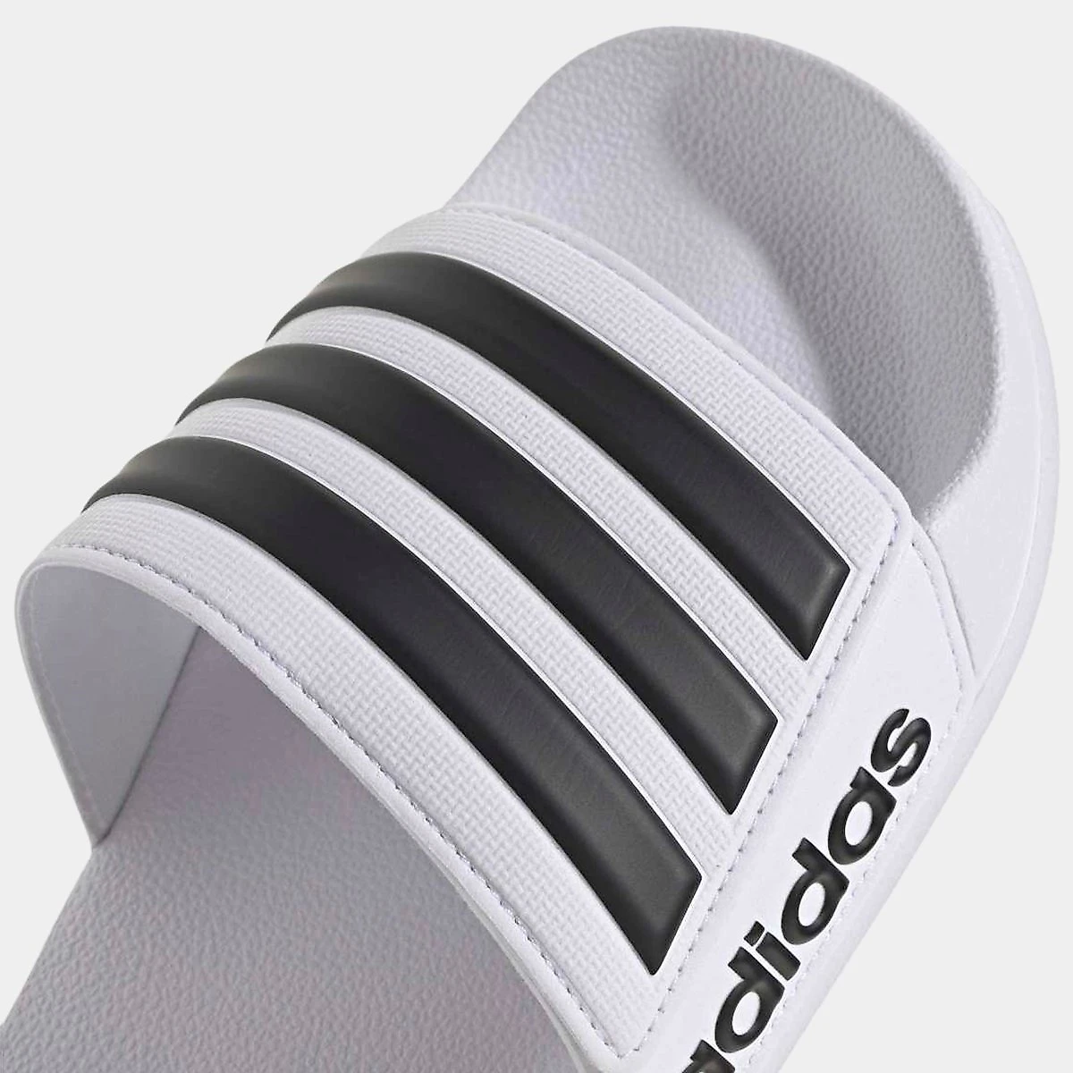 Chinelo Adidas Adilette Shower Branco+Preto - 34/35