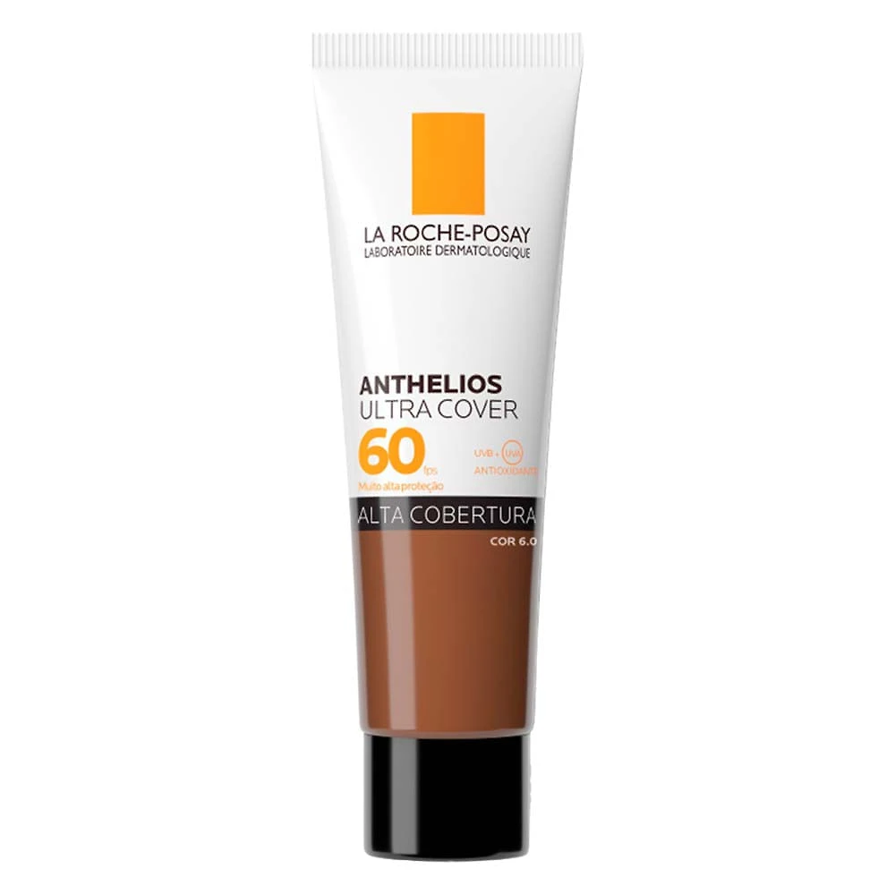 Protetor Solar Facial com Cor La Roche-Posay Anthelios Ultra Cover FPS60