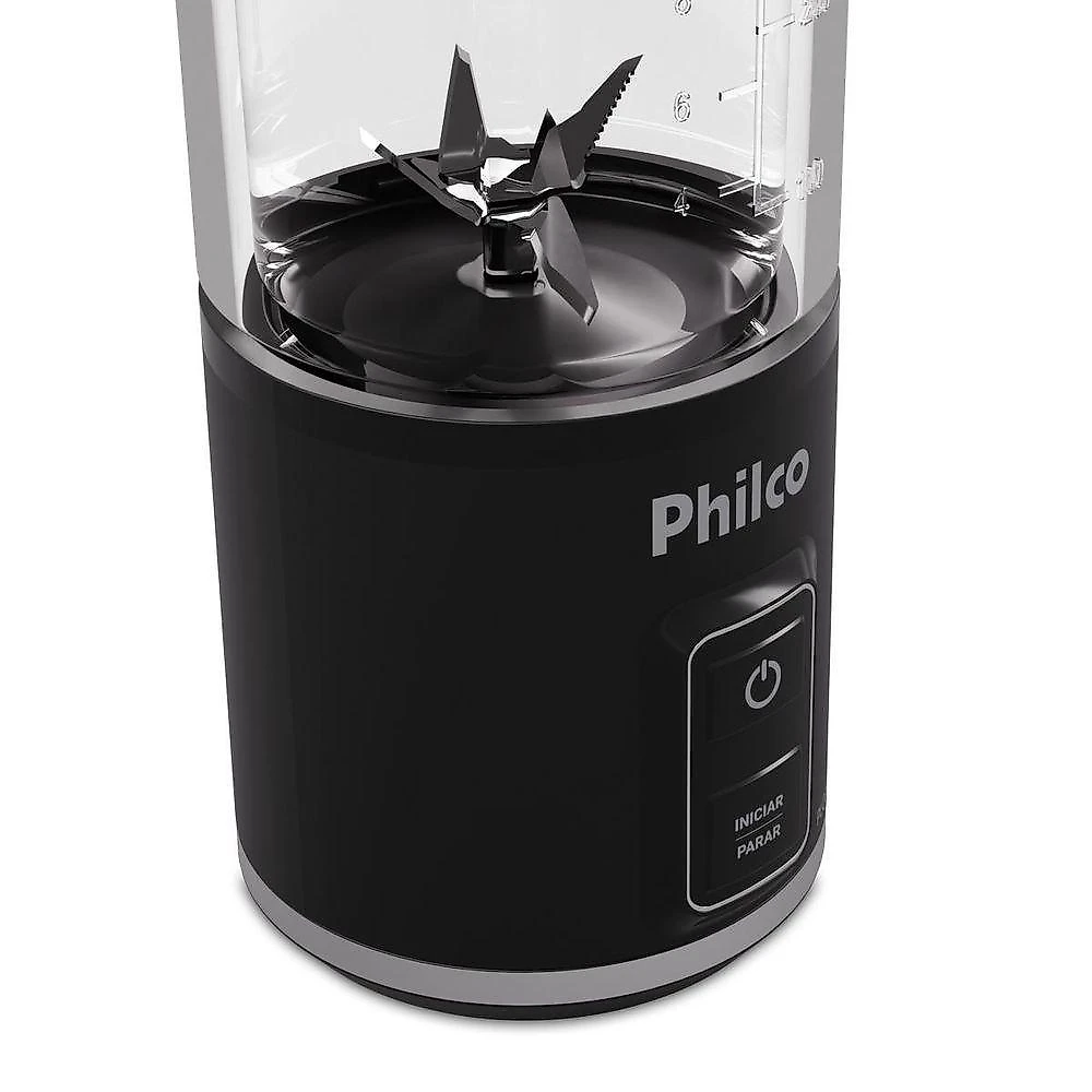 Blender Liquidificador Portátil Philco 700ml Sem Fio PLQ01A Bateria