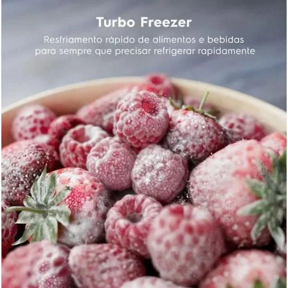 Geladeira Electrolux Frost Free 380L Autosense Inverter Duplex IF41S Inox 110V