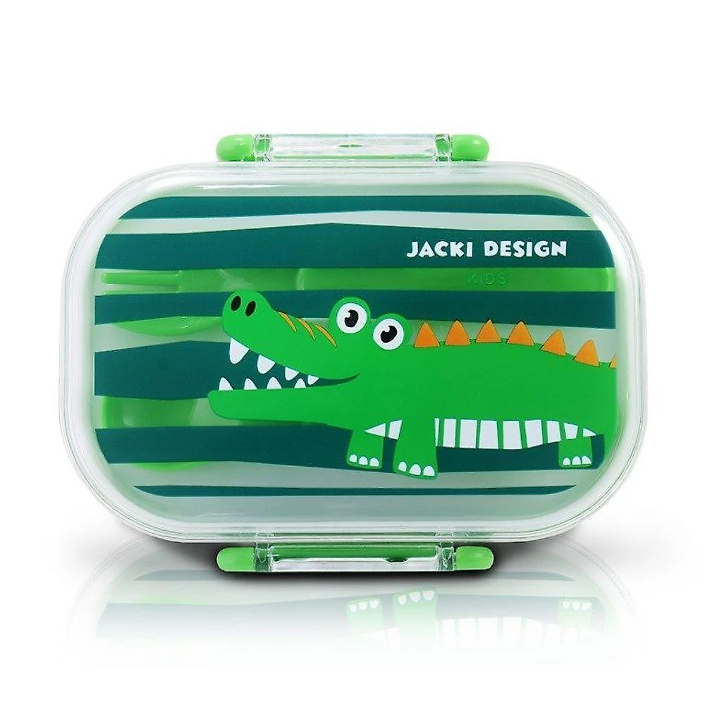 Kit Passeio Infantil Com Mochila De Rodinha E Lancheira Jacki Design Verde