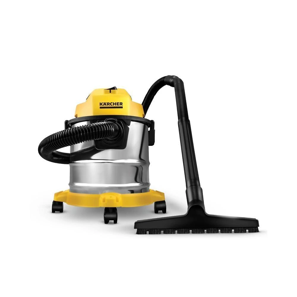 Aspirador de Pó e Água Kärcher WDL 1s 1700W 12L - 3 em 1 com Função Soprador e Filtro HEPA - 220V