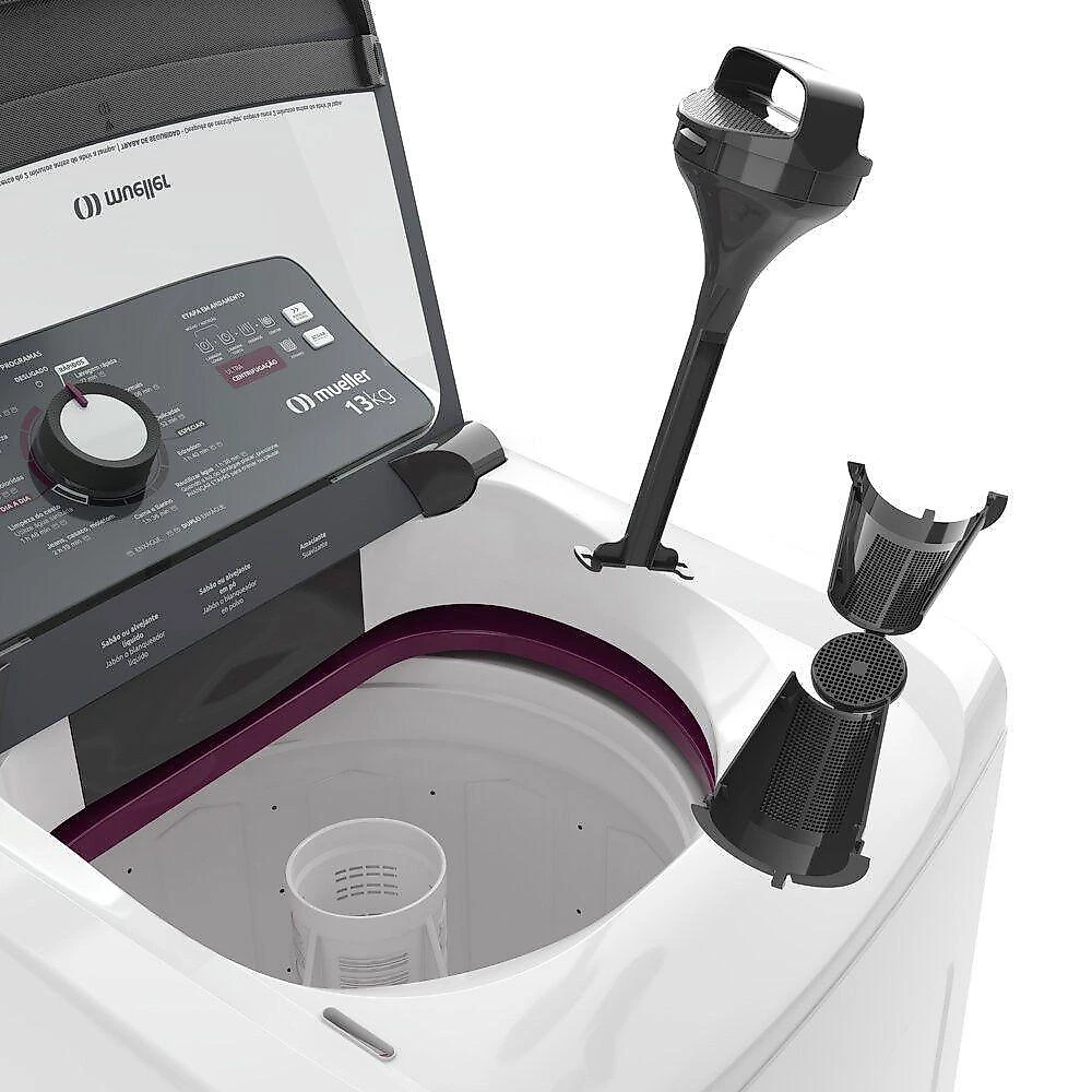 Máquina De Lavar Mueller 13kg, Com Ultracentrifugação Mla13 Branco 220V