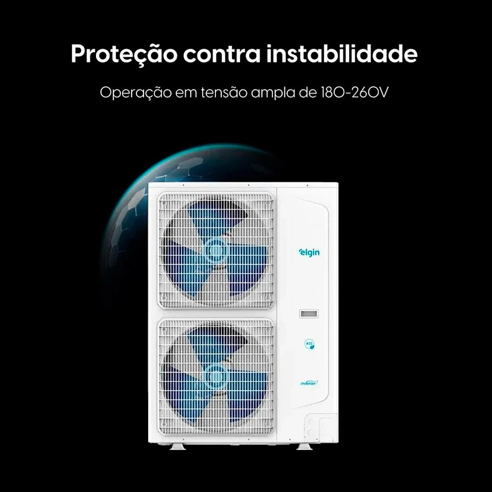 Ar-Condicionado Split Inverter Piso Teto 56000 BTUs Elgin Só Frio 45PXFE60C2CB/45PXFI60C2WB 220V