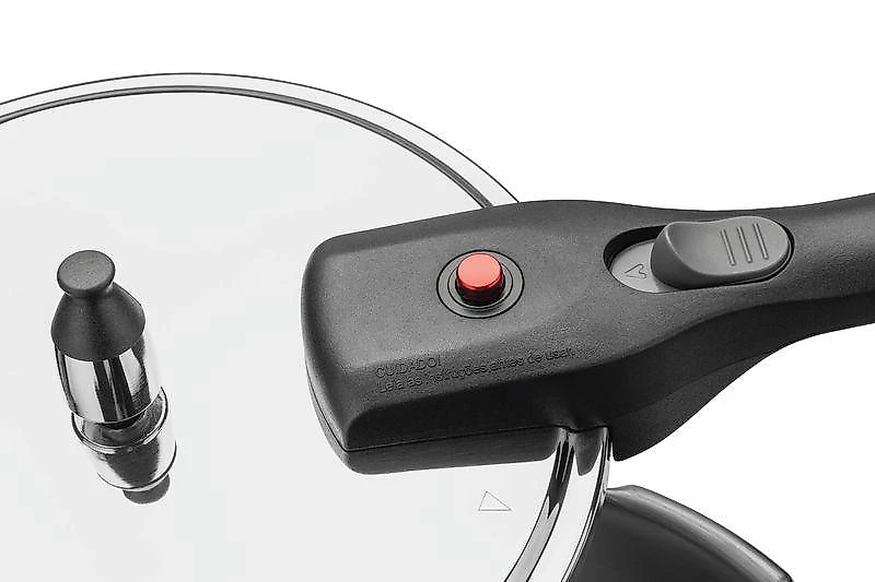 Panela de Pressão Aço Inox 4,5 litros Brava Tramontina