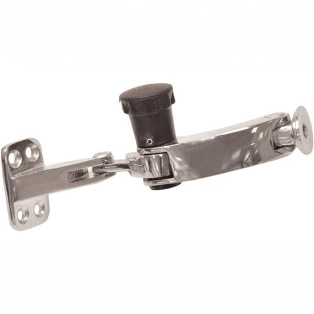 Trinco de Janela Basculante Lateral Esquerdo Kombi Clipper Cromado Prata para Volkswagen Universal