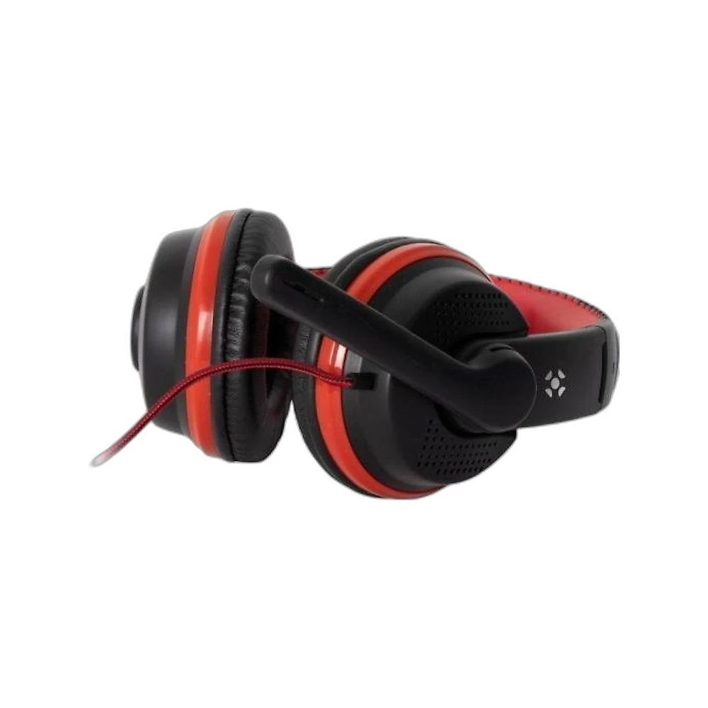 Headset Gamer Fortrek Spider Black P3 com Controle Preto-Vermelho