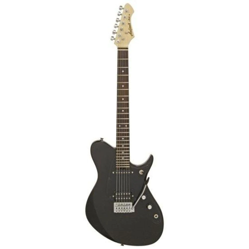 Guitarra Elétrica Aria Pro II J-1 com 24 Trastes e Captadores Alnico-5 Black Aria Guitars