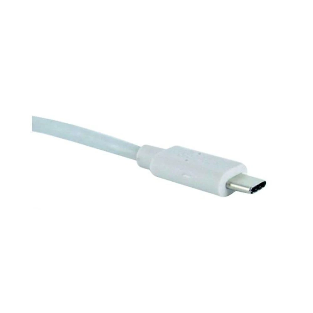 Cabo Adaptador USB-C Macho X VGA Fêmea Plug And Play Transmissão Estável Preto NWT