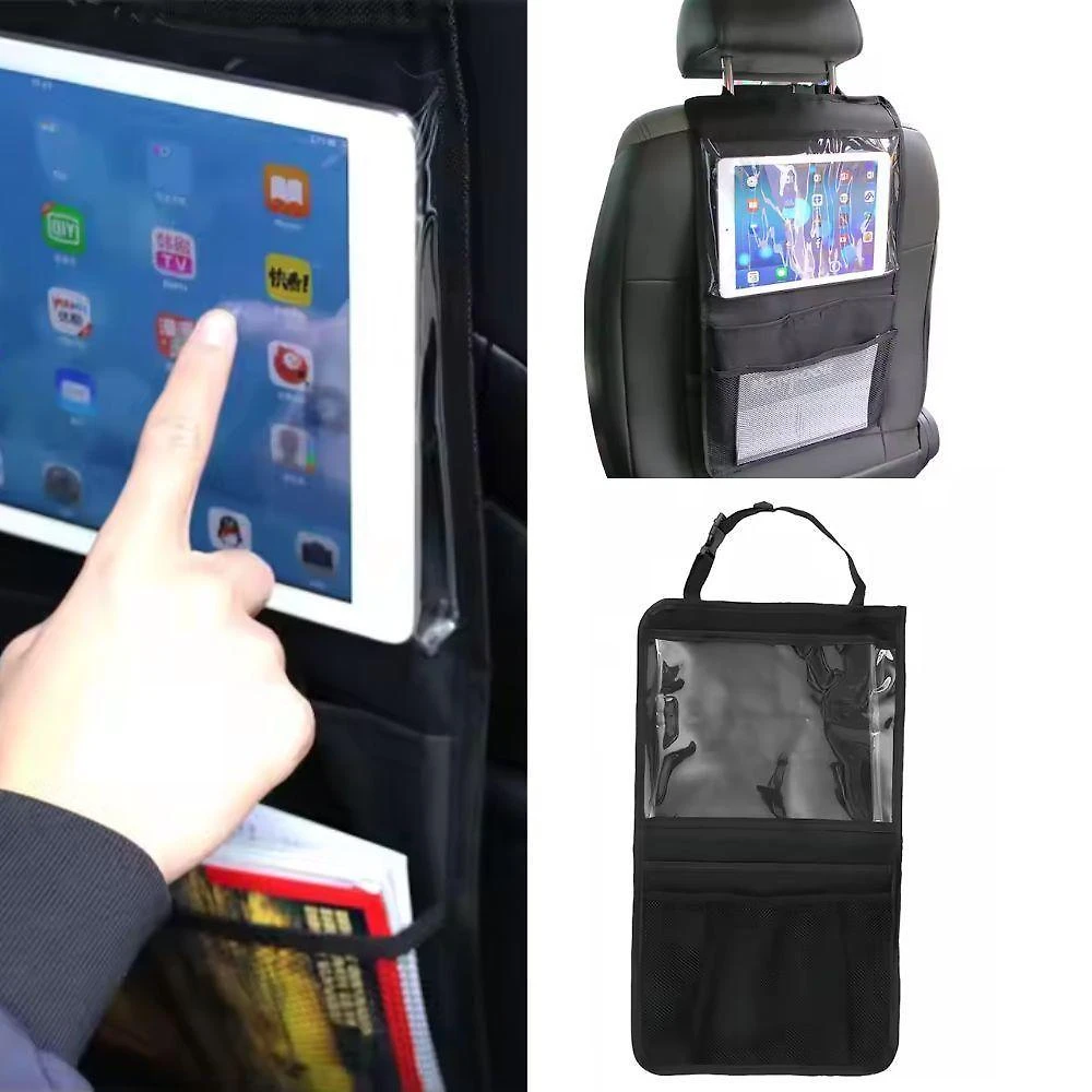 Organizador Carro Bebe Criança Case Porta Tablet Celular Encosto Automotivo Suporte Porta Treco Livros Lanches Agua Capa