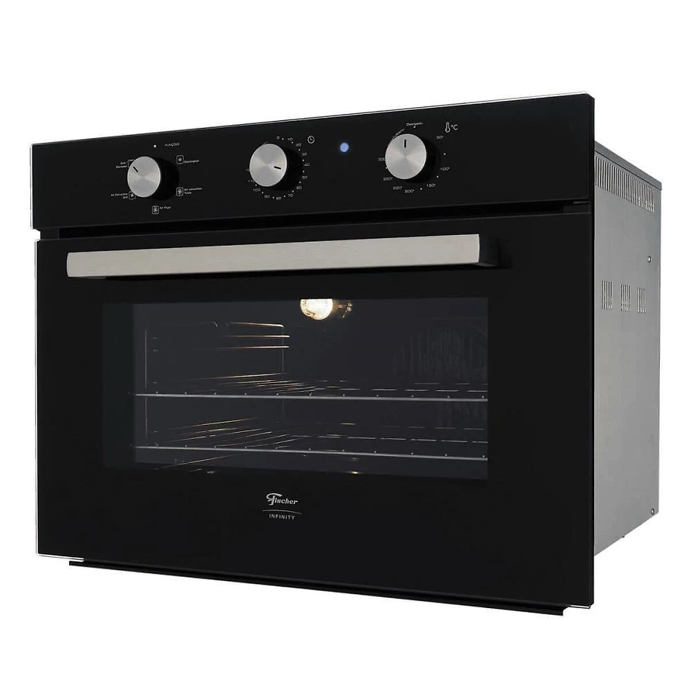 Forno Elétrico Fischer Infinity Embutir 50L Com Air Fryer 5 Funções Preto 110V 15740(17055)
