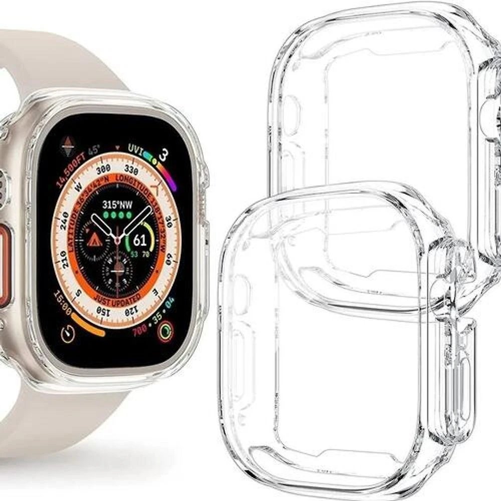 Case para Smartwatch Ultra 49mm com Proteção Anti Impacto 49MM Transparente