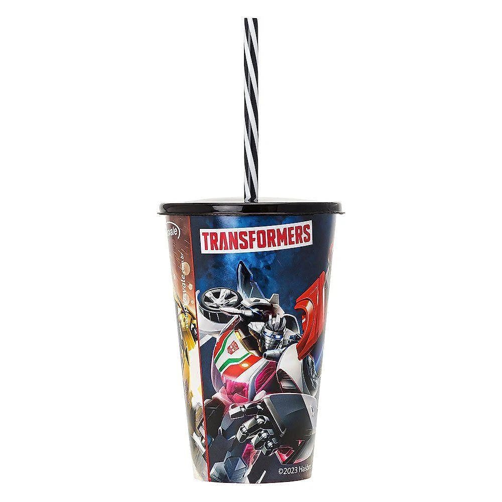 Kit Hora Do Lanche Infantil Decorado Transformers
