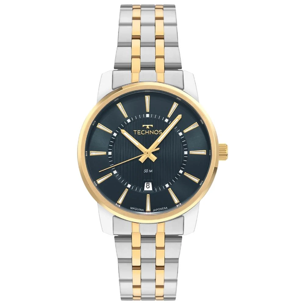 Relógio Technos Masculino Exclusive 2115UPD/1A 40mm Aço Inox