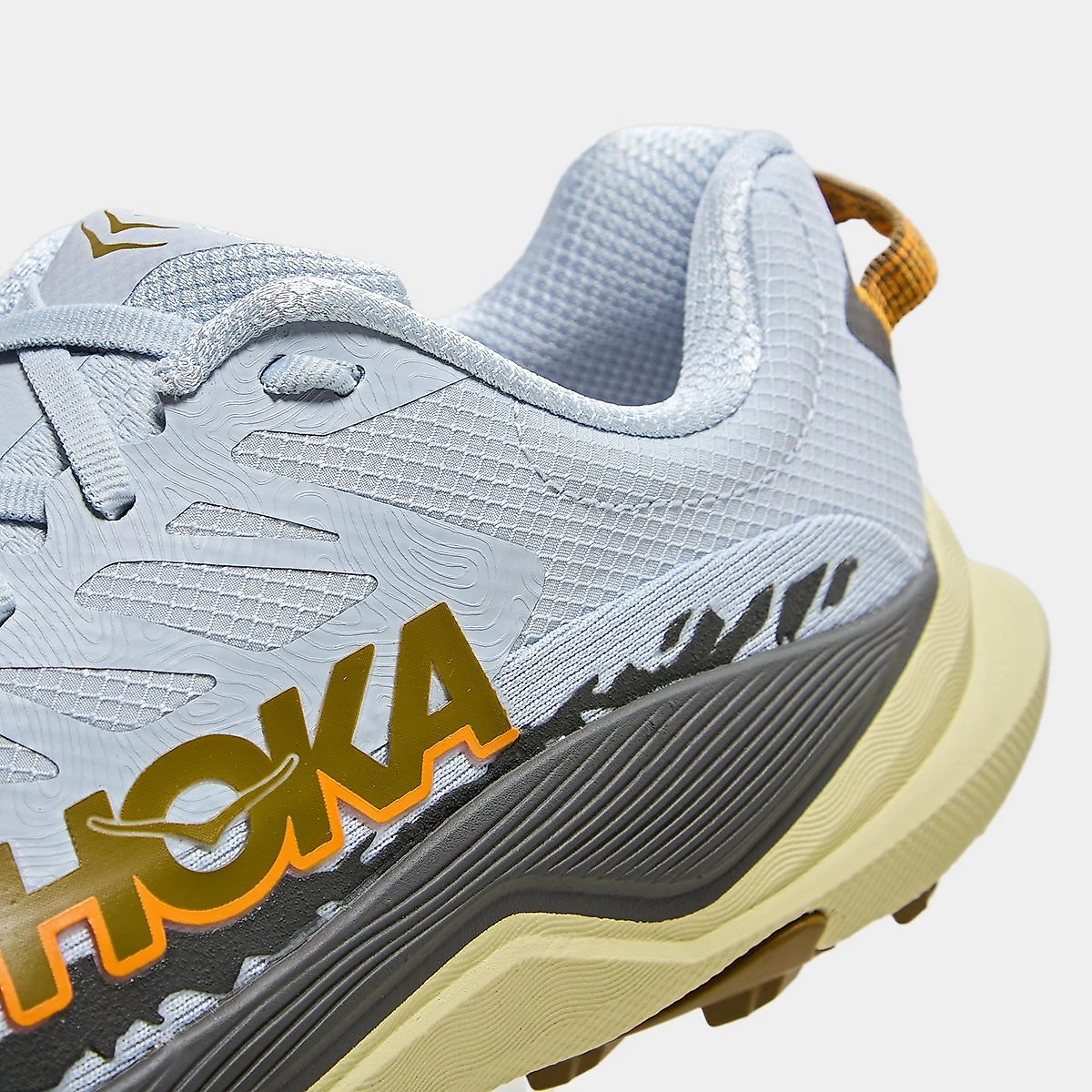 Tênis Hoka Torrent 4 Masculino Cinza+Dourado - 39