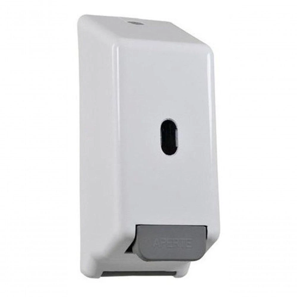 Dispenser Saboneteira Saboneteira Clássica ABS 900ML para Sabonete Líquido e Álcool Gel Branco
