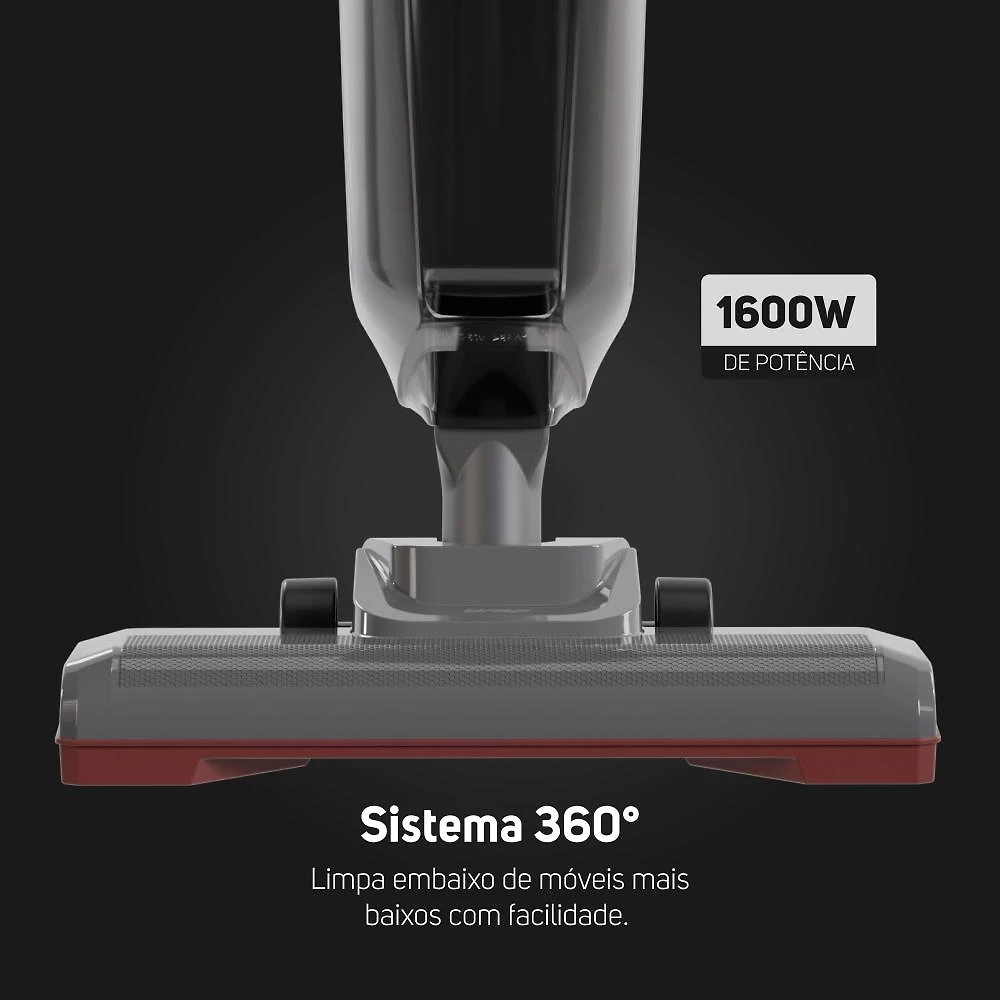 Aspirador de pó vertical wap power speed max 1600w 3 em 1