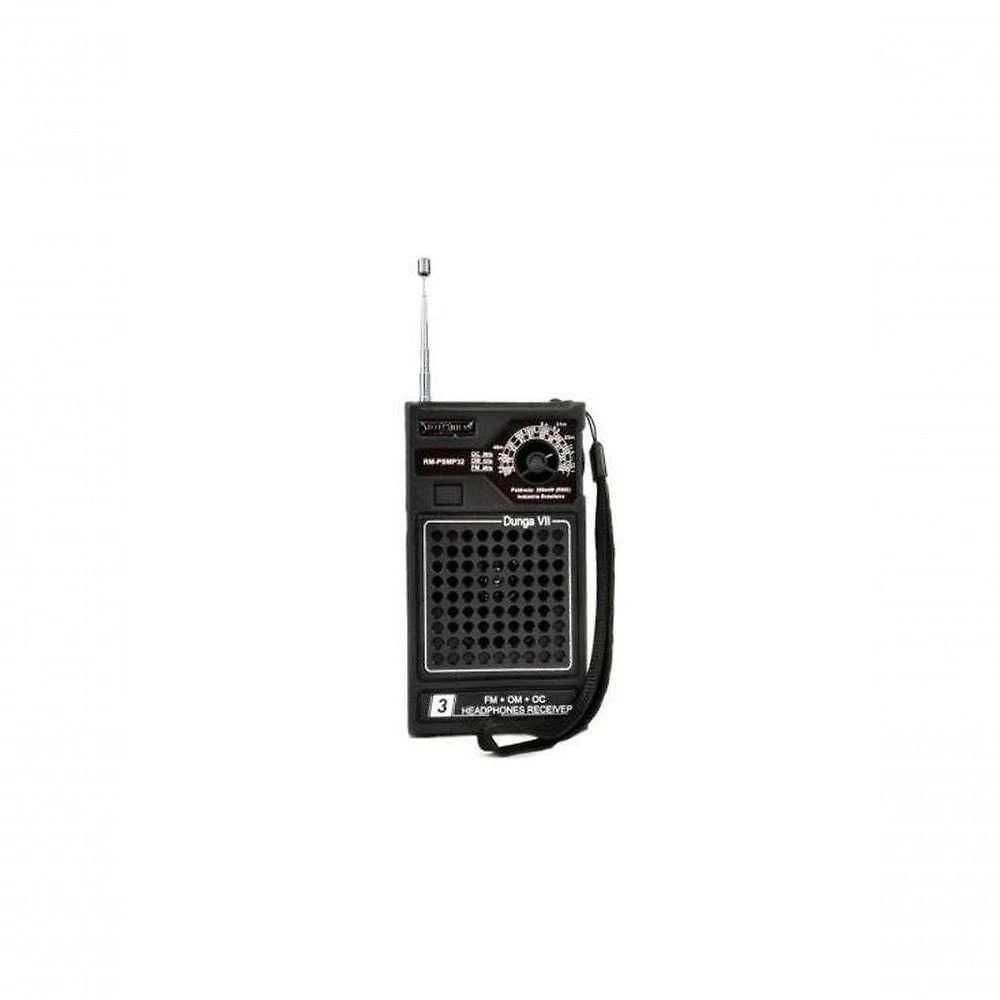 Rádio Portátil Motobras RM-PSMP32 com Receptor Digital Microprocessado e Antena Telescópica 6VDC
