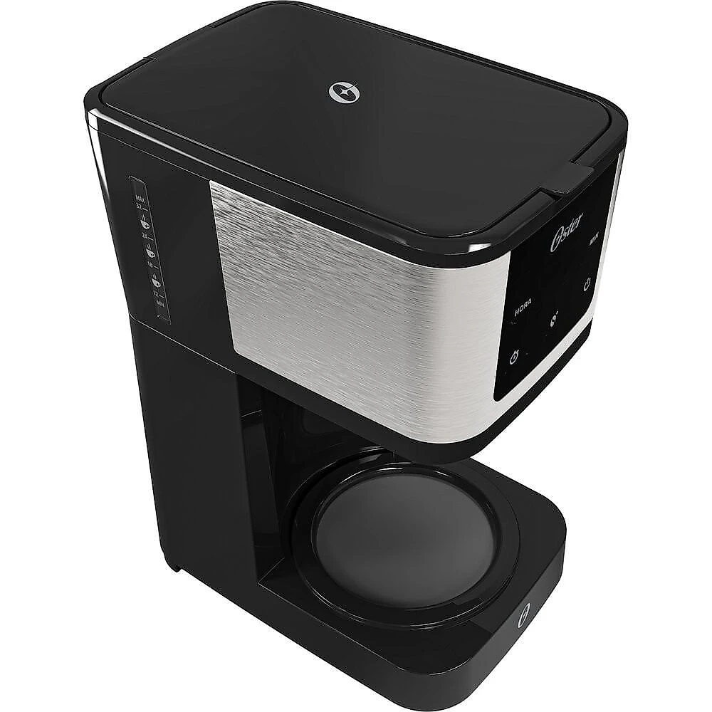 Cafeteira Programável 1,2 Litros com Display Digital 30 Cafés OCAF550 Oster Inox/Preto - 110V
